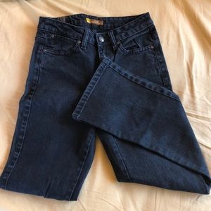 Aura Regular Rise Black Boot Cut Jeans